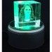 3D Cube Personalised Photo Crystal Small 50x50x50mm