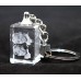 3D Personalised Photo Crystal Keyring