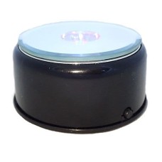 LED Light base - Black 8cm Multi-Colour LED