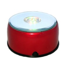 LED Light base - Red 8cm Multi-Colour LED