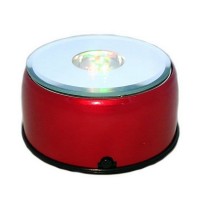 image forLED Light base - Red 8cm Multi-Colour LED